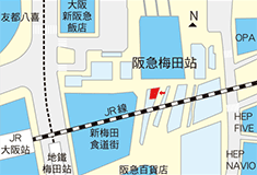 Hankyu Tourist Center Umeda Osaka