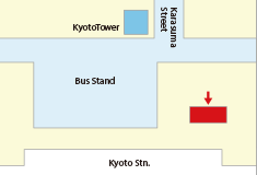 Kyoto Station Bus Information Center (Kyoto Stn. Karasuma Exit)
